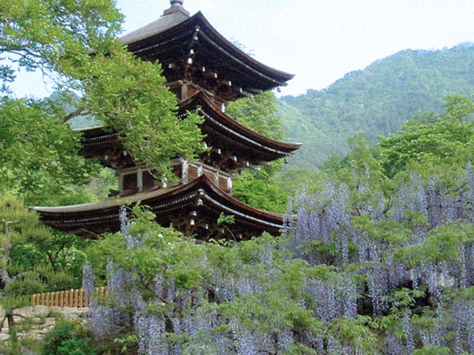 前山寺三重塔
